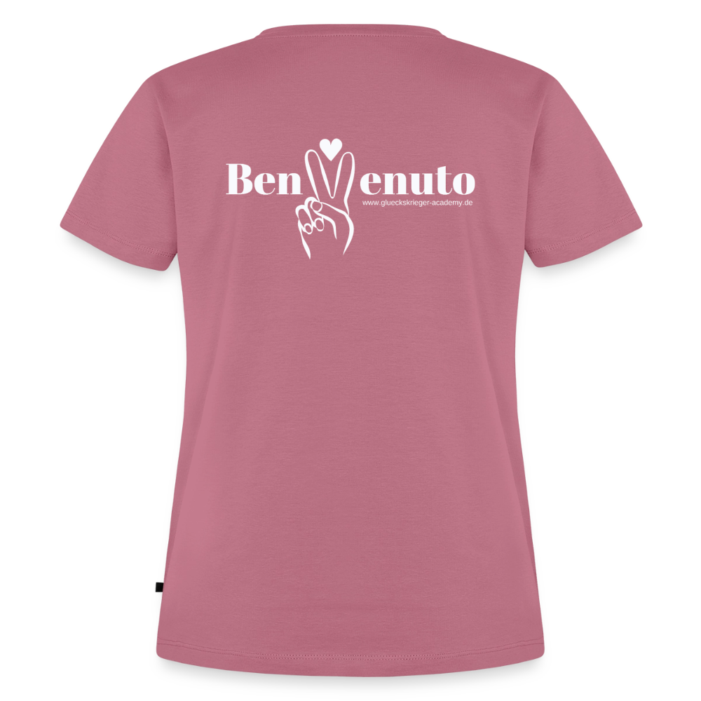 Damen Shirt 2- Benvenuto - mauve