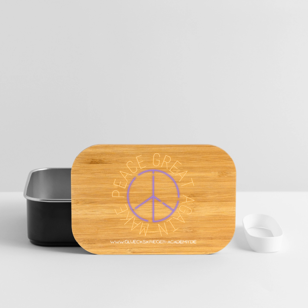 Kinder Lunchbox – Peace - black