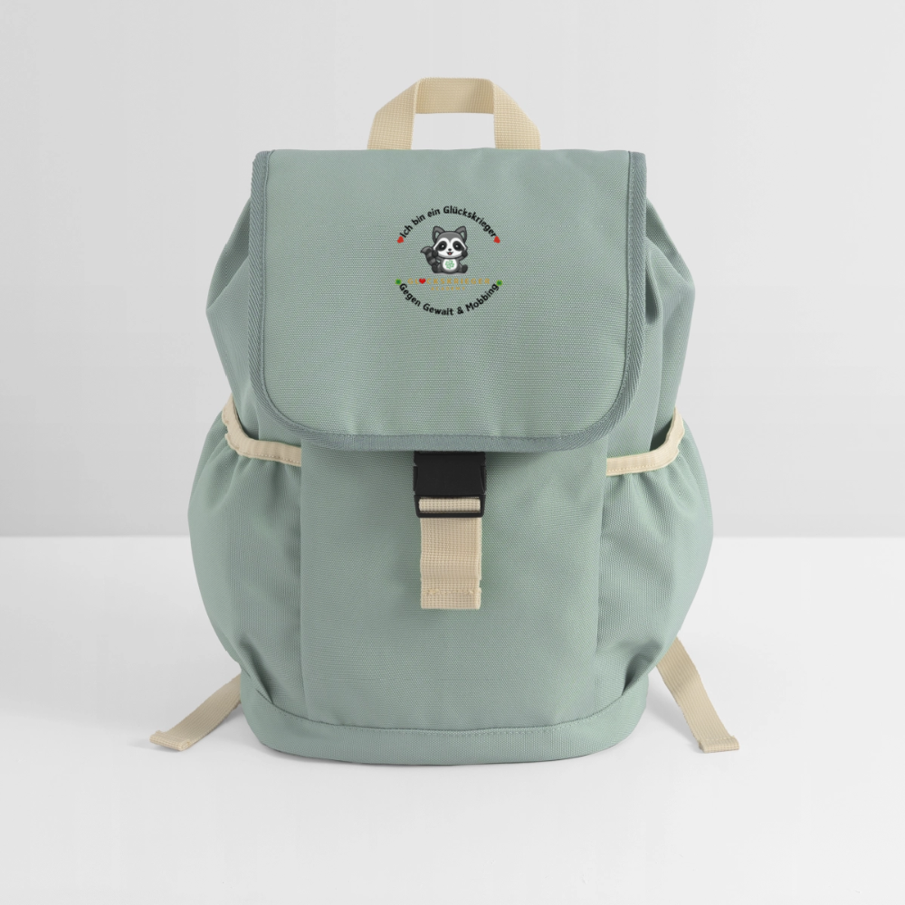 Kinder Rucksack – Mut & Selbstvertrauen für jeden Tag - stonewash green