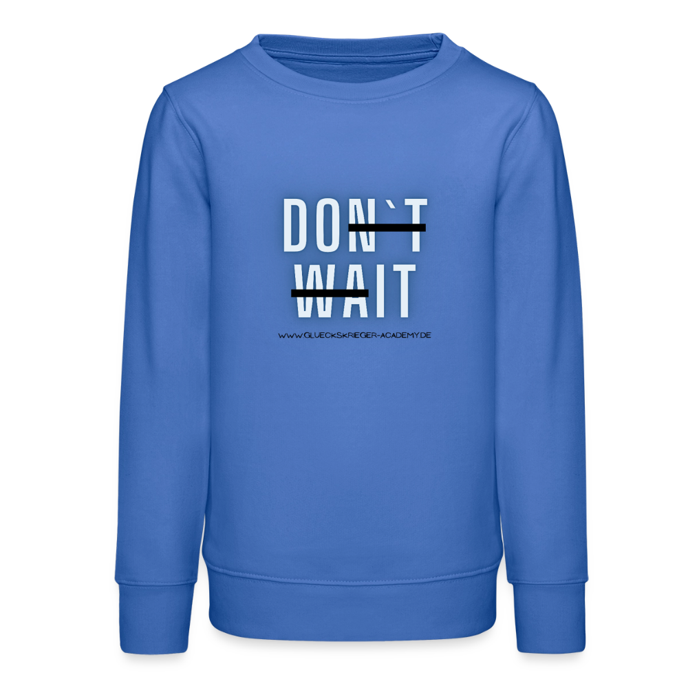 Glückskrieger Teens Pullover – Do it - carolina blue