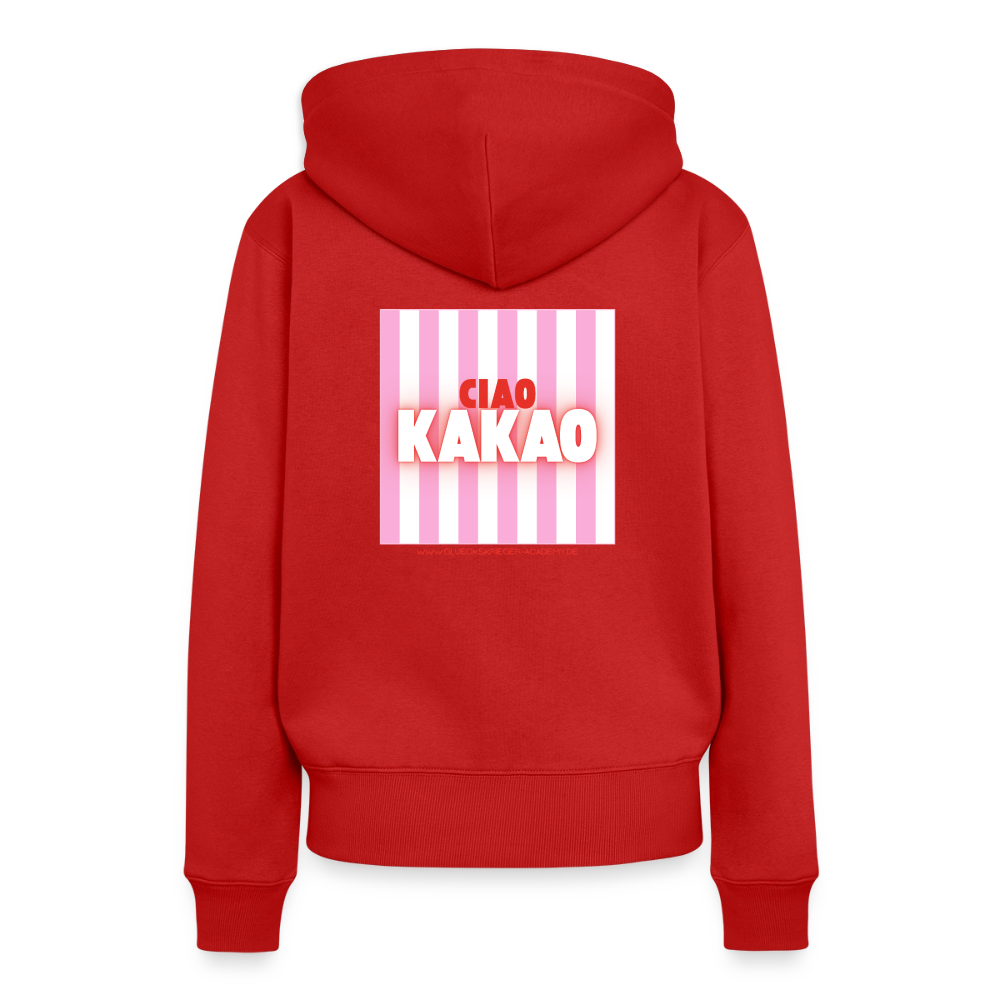 Damen Hoodies – Ciao - red