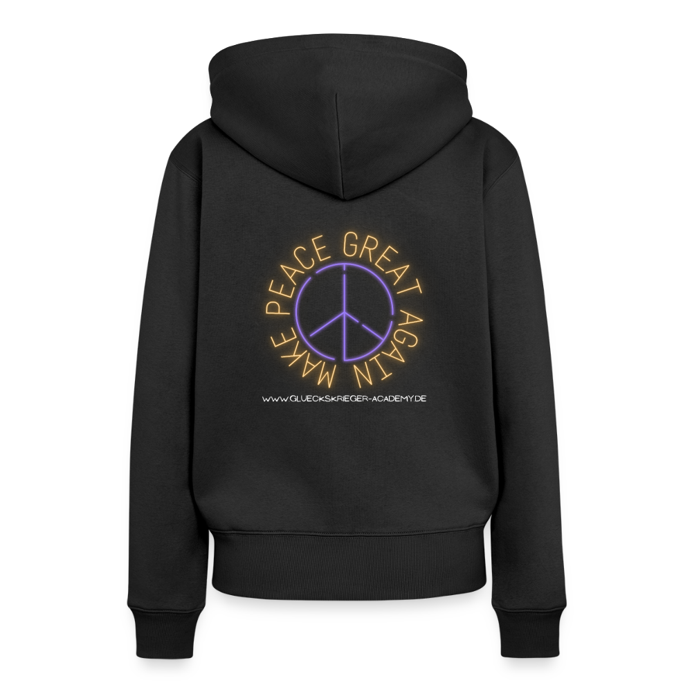 Damen Hoodies – Peace - black