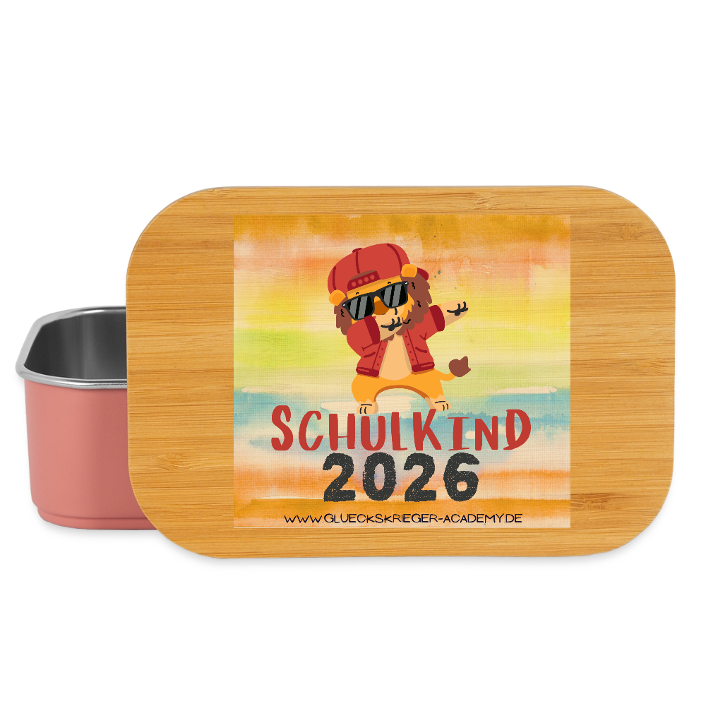 Kinder Lunchbox – Mut & Selbstvertrauen für jeden Tag - light pink