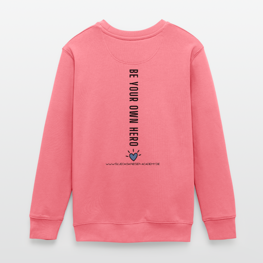 Glückskrieger Teens Pullover – Hero - pink joy 