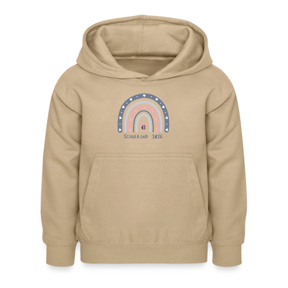 Glückskrieger Hoodie – Schulkind 2026 - sand