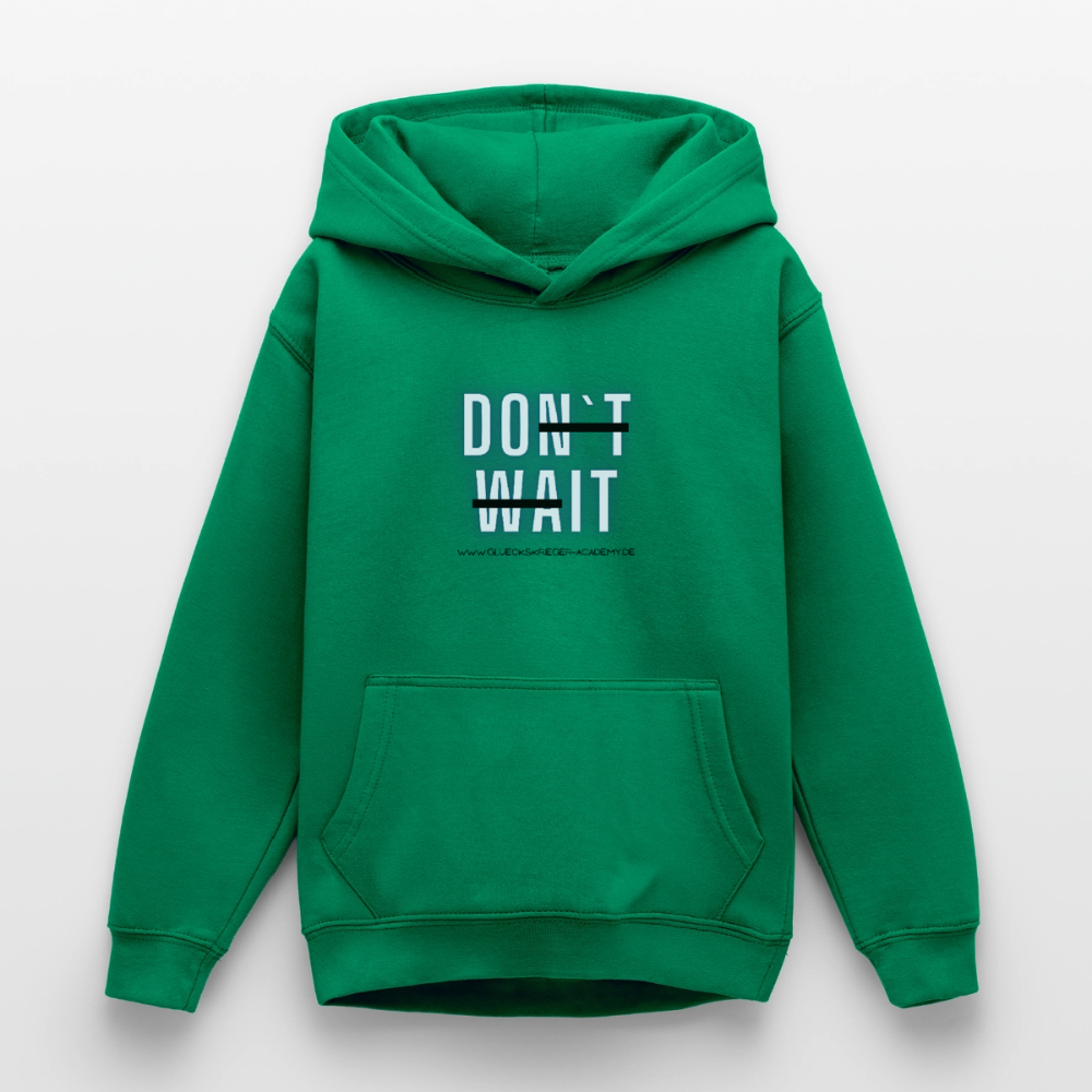 Glückskrieger Hoodie  für Teens– Do it - kelly green