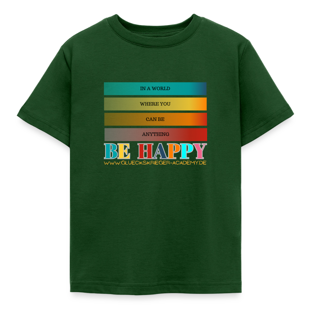 Kinder Shirt - Freunde fürs Leben - forest green