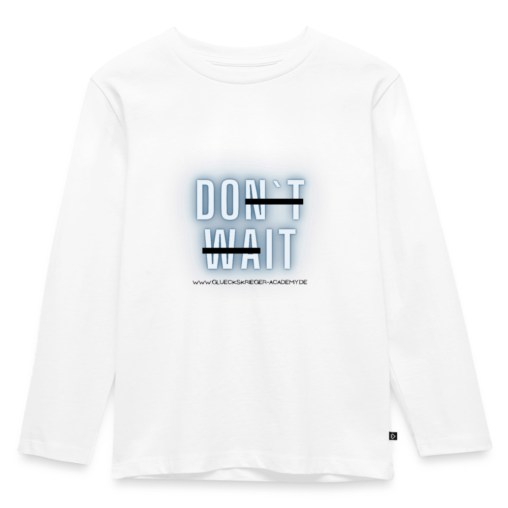 Langarmshirt für kleine Glückskrieger-Do it - white