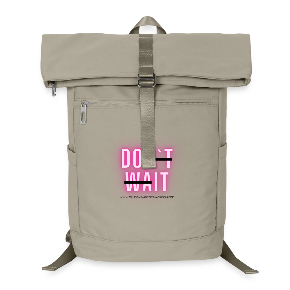 Glückskrieger Premium Rucksack - sand beige