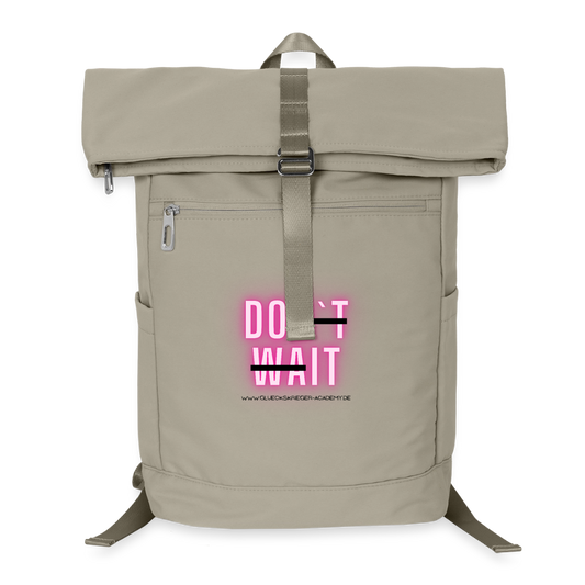 Glückskrieger Premium Rucksack - sand beige