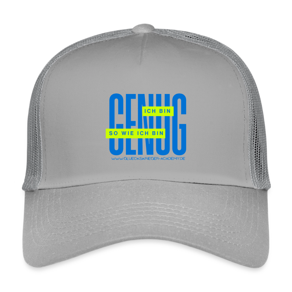 Kids’ Trucker Cap-Genug - light grey