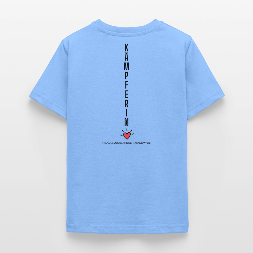 T-Shirt für Teens- Kämpferin - sky blue