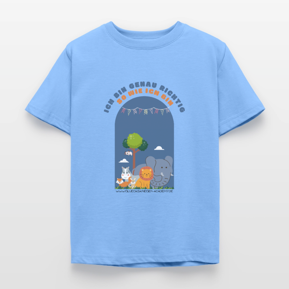 Kinder Shirt - Ich bin... - sky blue