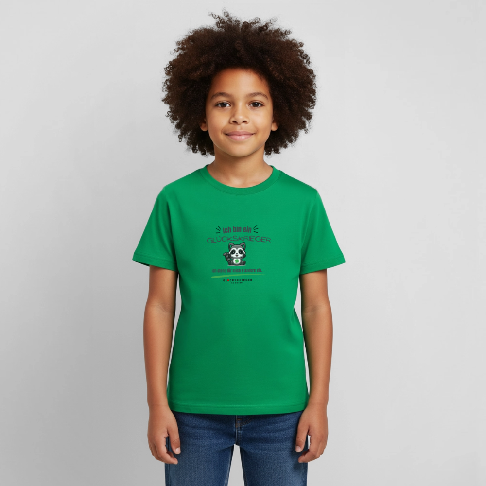 Glückskrieger Shirt – Stark für mich & andere - kelly green