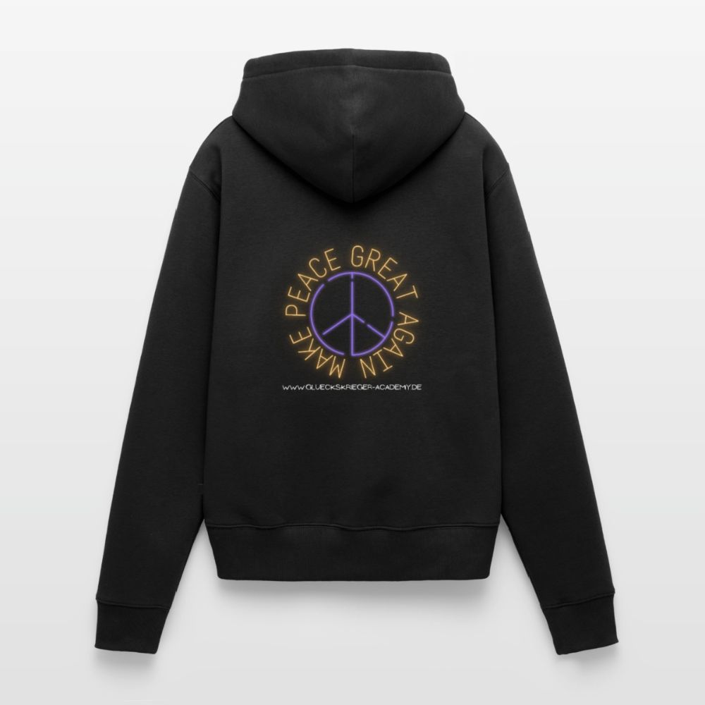 Damen Hoodies – Peace - black