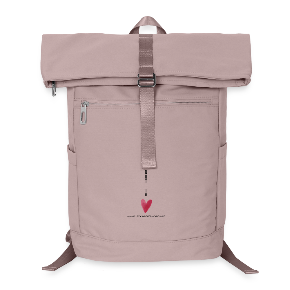 Glückskrieger Premium Rucksack-Mut - old pink 