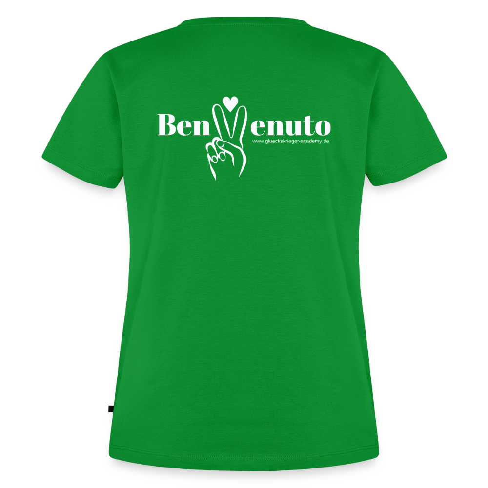 Damen Shirt 2- Benvenuto - green