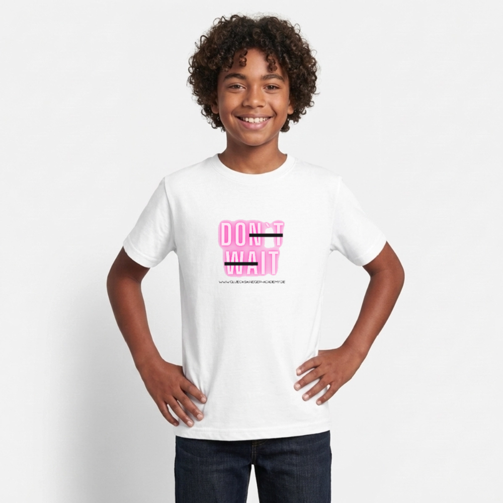 T-Shirt für Teens- Herz - white