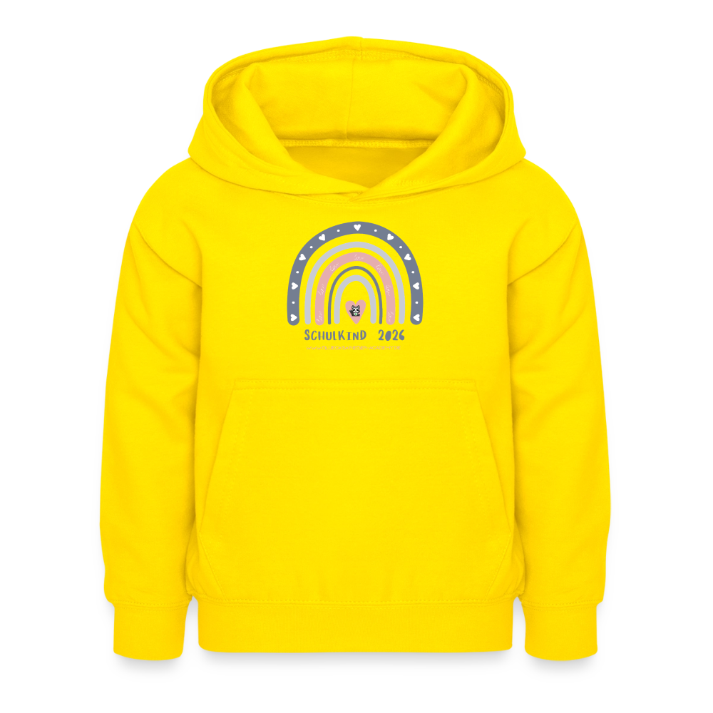 Glückskrieger Hoodie – Schulkind 2026 - yellow