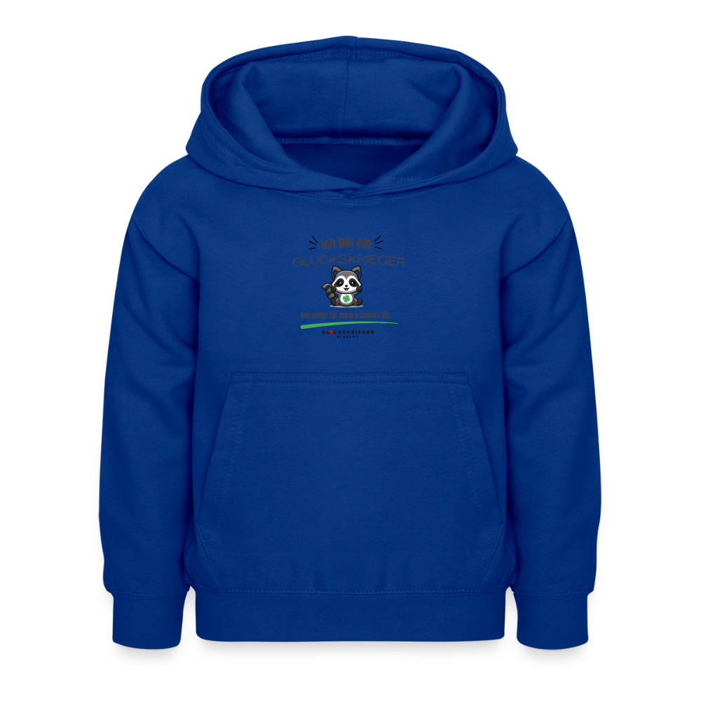 Glückskrieger Hoodie – Schulkind 2026 - bright royal