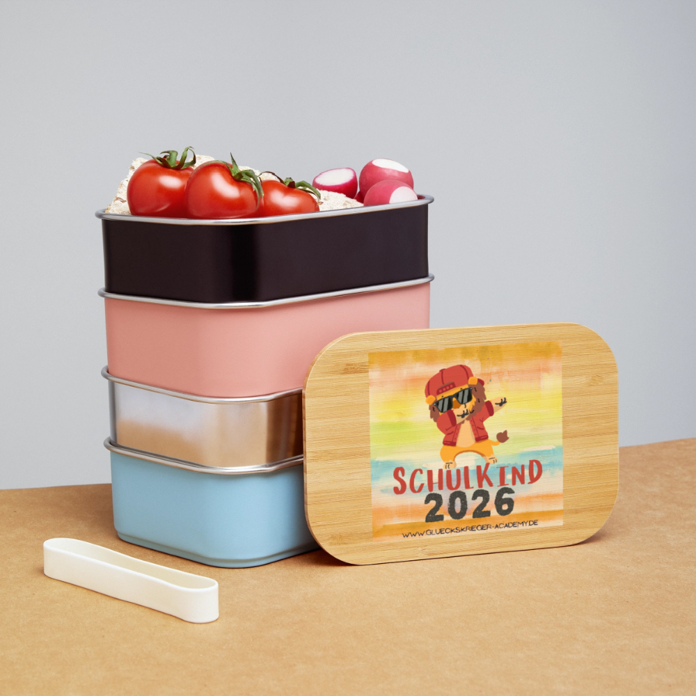 Kinder Lunchbox – Mut & Selbstvertrauen für jeden Tag - black