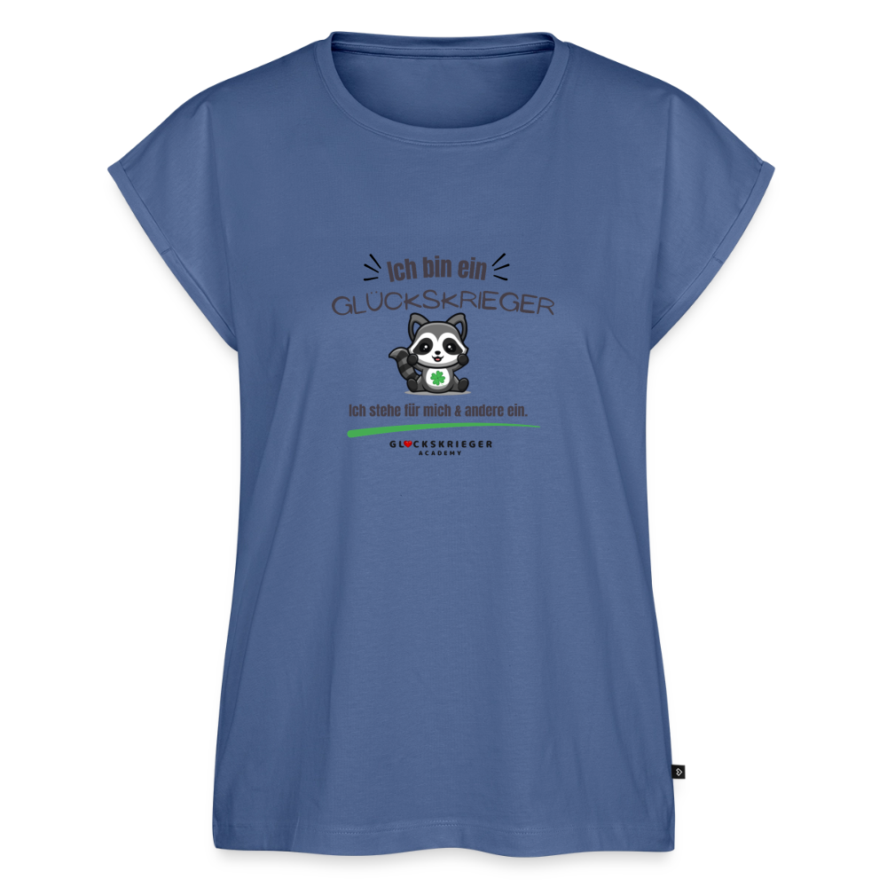 Damen Shirt - stone blue