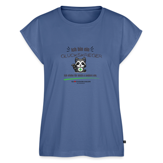 Damen Shirt - stone blue