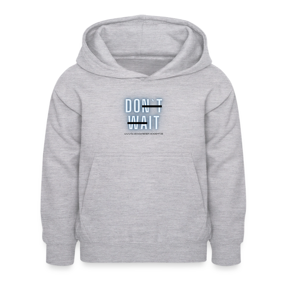 Glückskrieger Hoodie – Do it - light heather grey