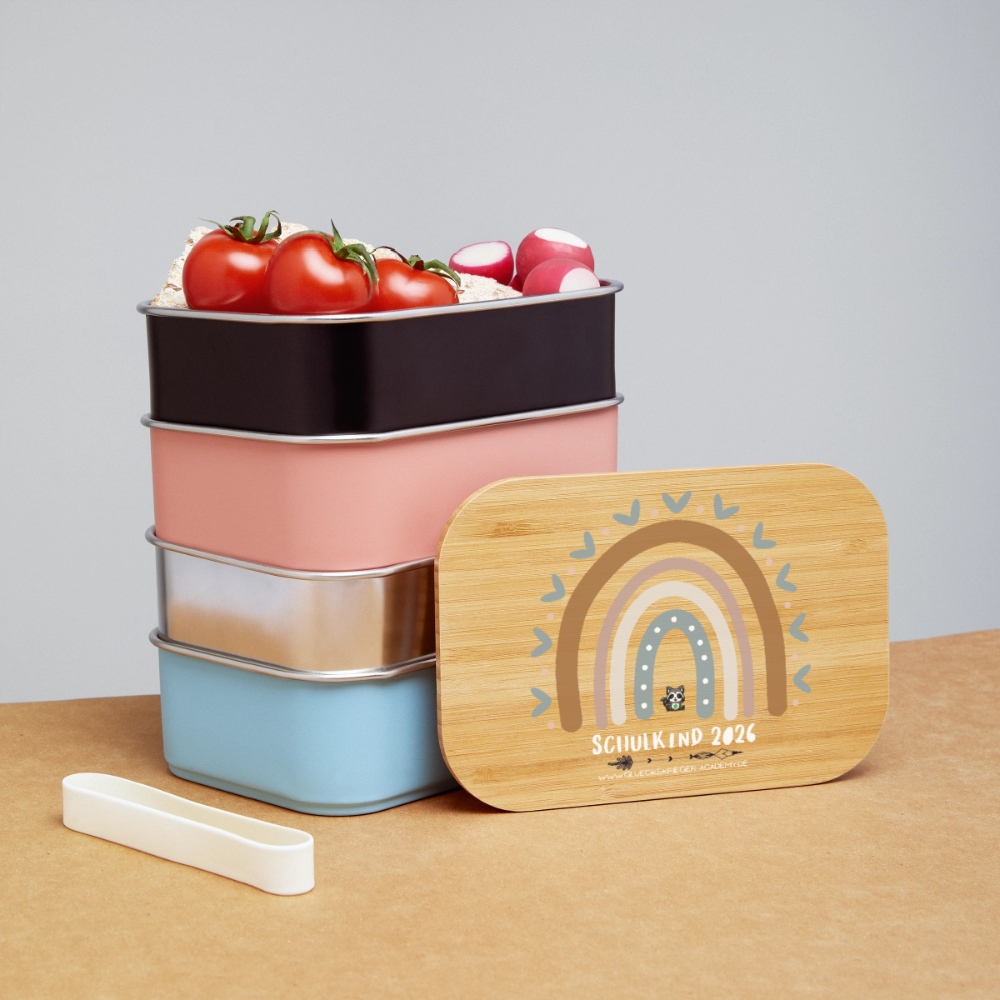 Kinder Lunchbox – Mut & Selbstvertrauen für jeden Tag - light blue