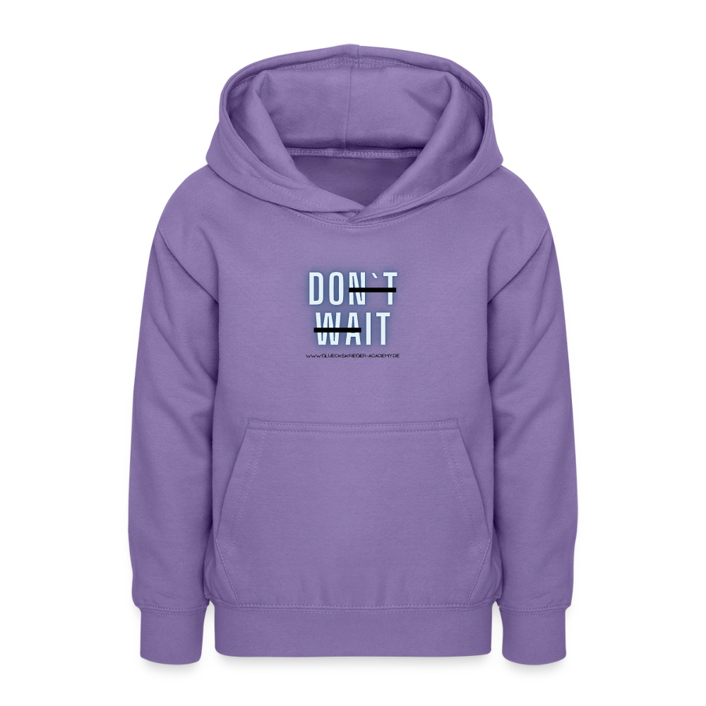 Glückskrieger Hoodie  für Teens– Do it - lavender