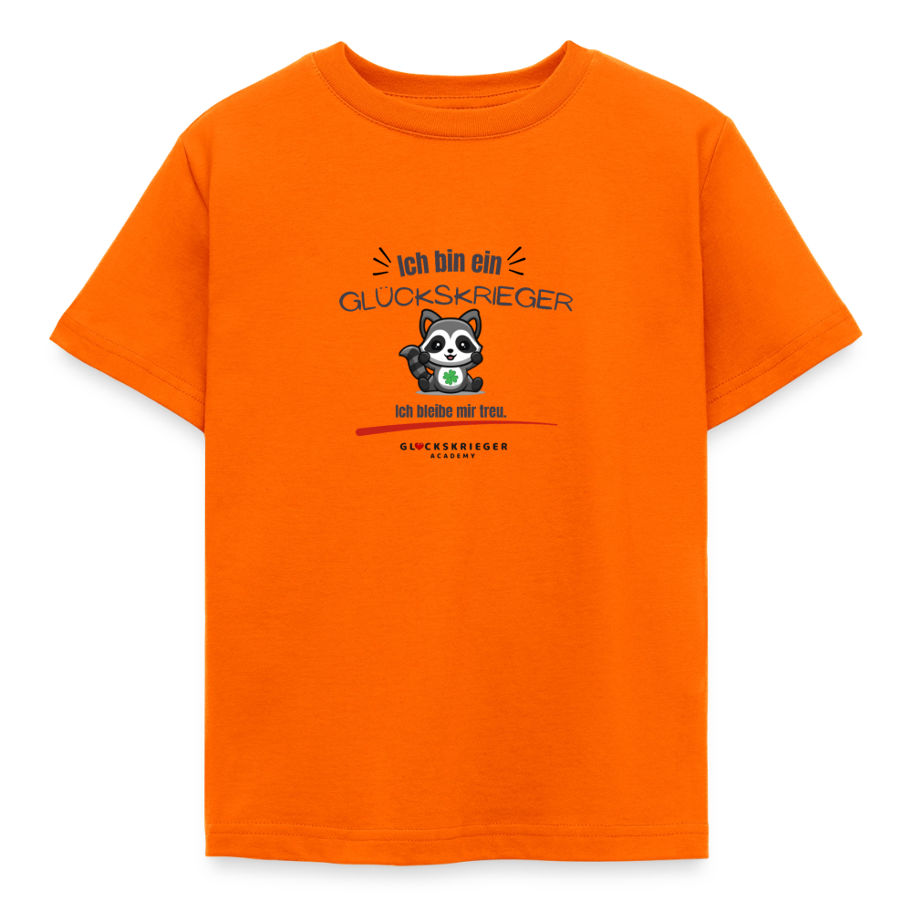 Glückskrieger Shirt – Stark für mich & andere - orange
