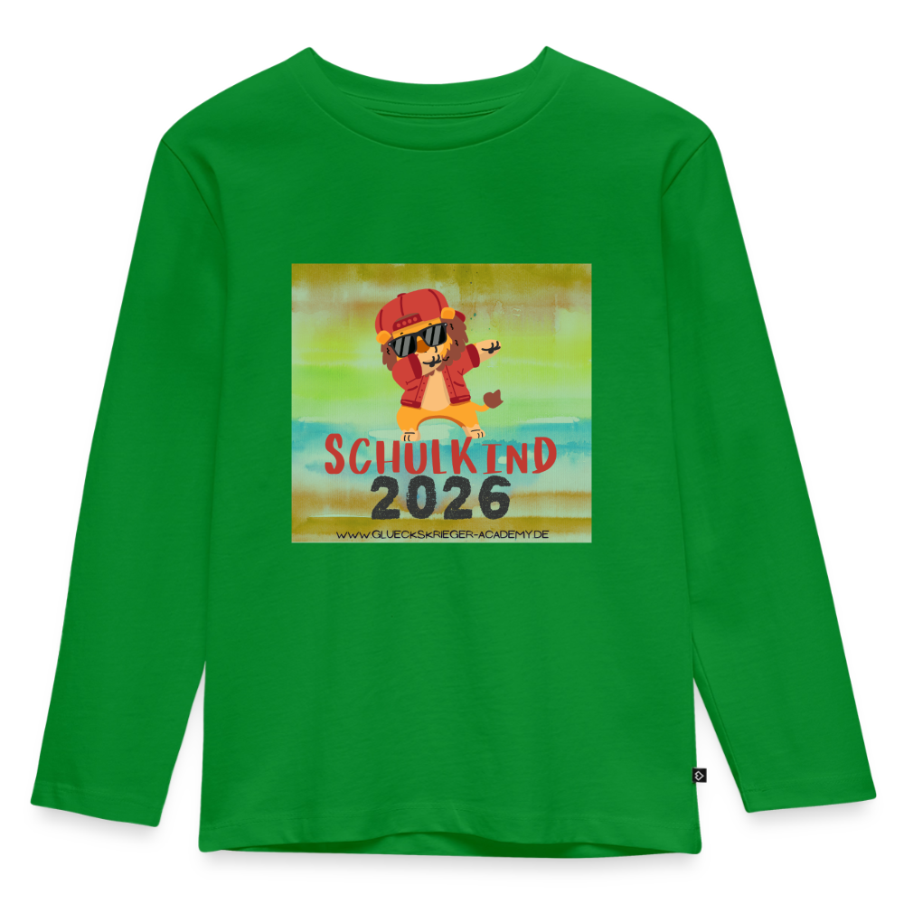 Langarmshirt für kleine Glückskrieger - green