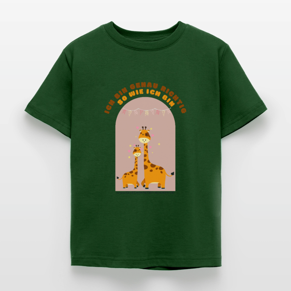 Kinder Shirt - Ich bin... - forest green