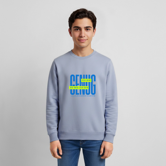 Glückskrieger Teens Pullover – Genug - lavender-violet