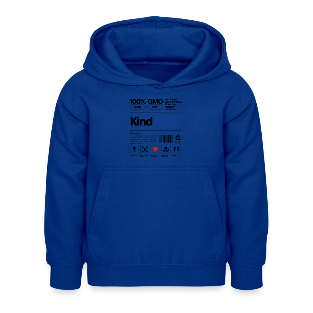 Glückskrieger Hoodie – Stark & Mutig - bright royal