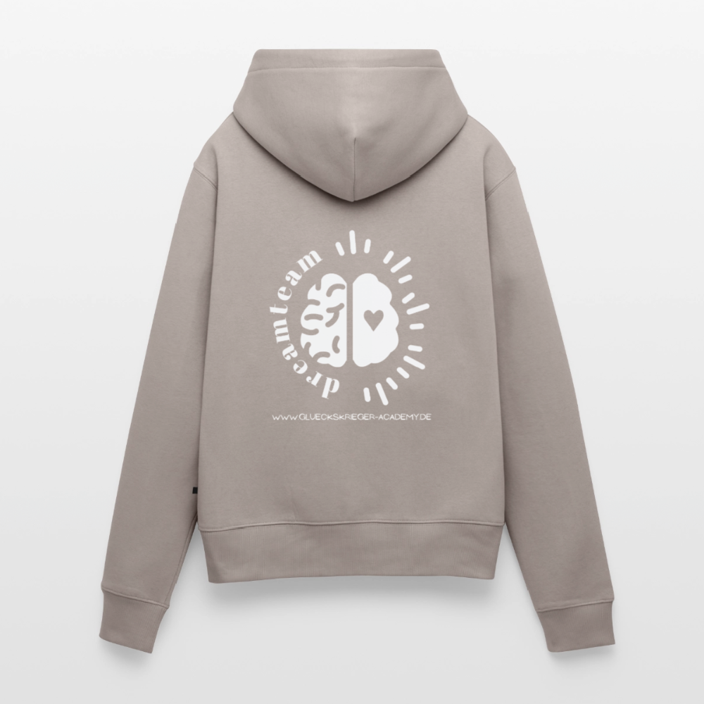 Damen Hoodies – Dreamteam - taupe