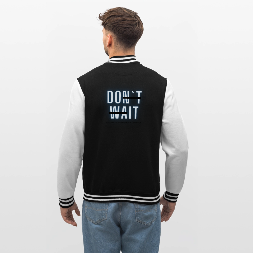 College Jacke –Do it - black/white