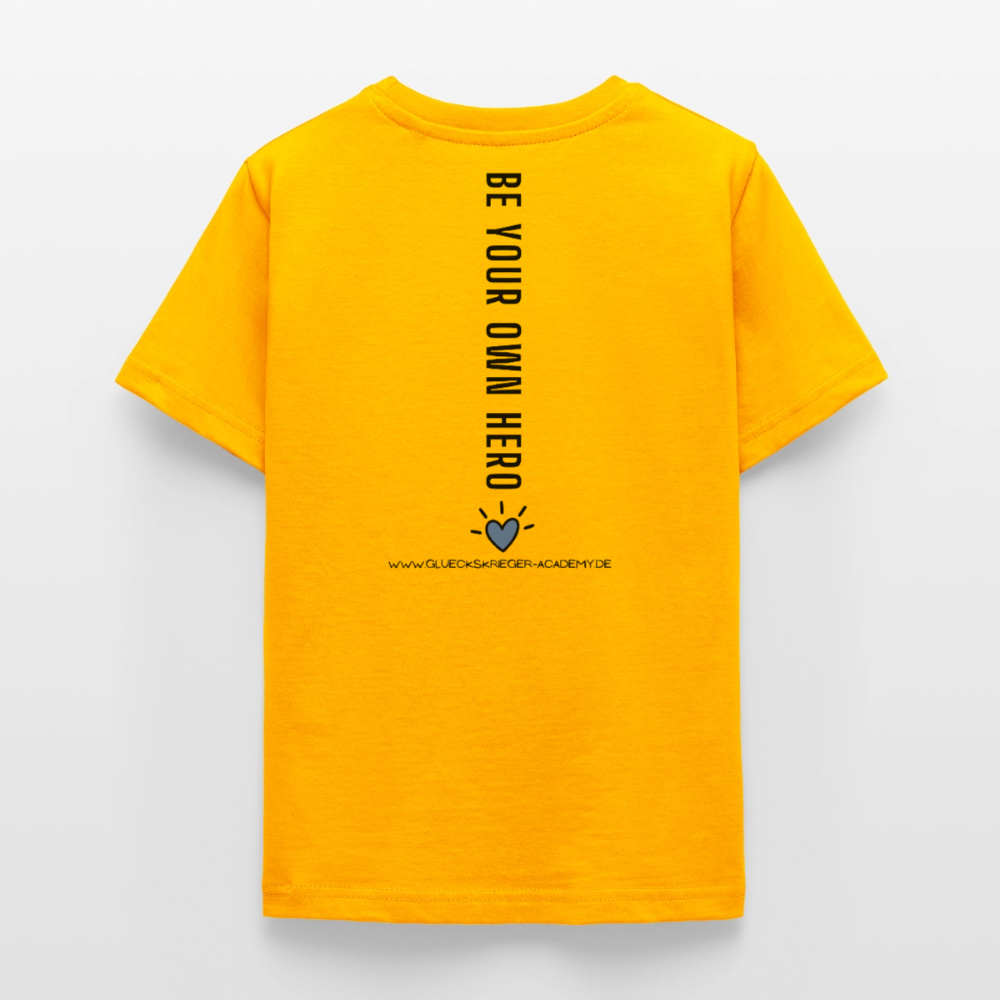 T-Shirt für Teens- Hero - gold
