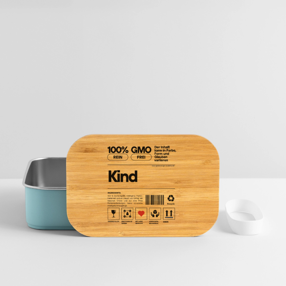 Kinder Lunchbox – Mut & Selbstvertrauen für jeden Tag - light blue