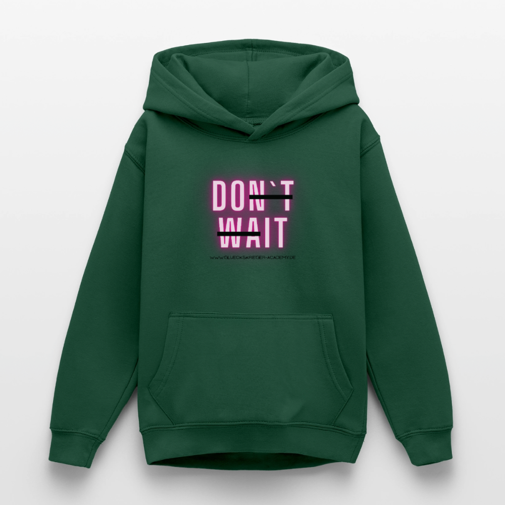 Glückskrieger Hoodie  für Teens– Do it - bottle green