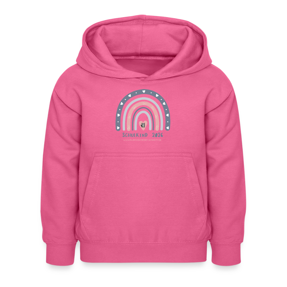 Glückskrieger Hoodie – Schulkind 2026 - pink