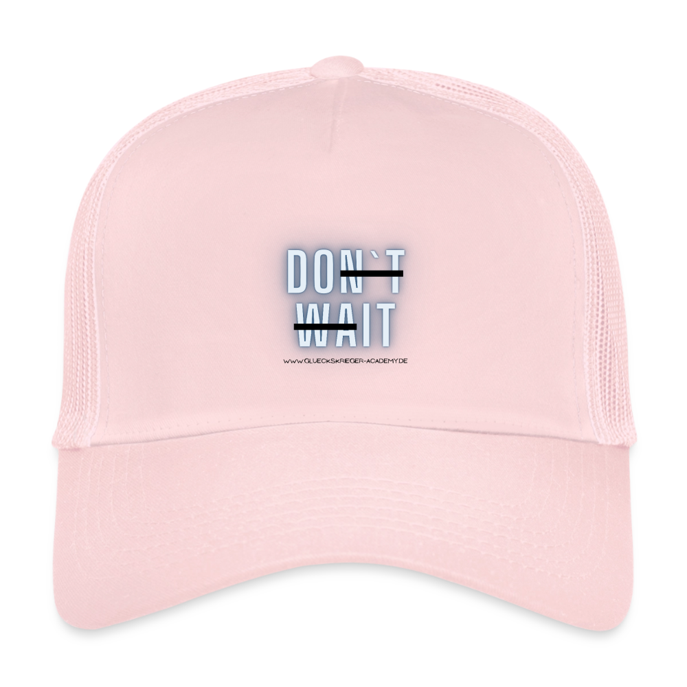 Kids’ Trucker Cap-Do it - pale pink