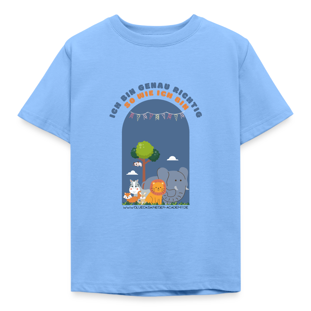 Kinder Shirt - Ich bin... - sky blue