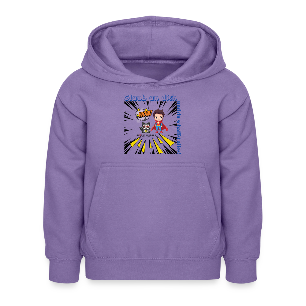 Glückskrieger Hoodie – Stark & Mutig - lavender