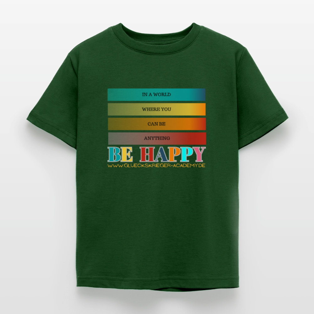 Kinder Shirt - Freunde fürs Leben - forest green