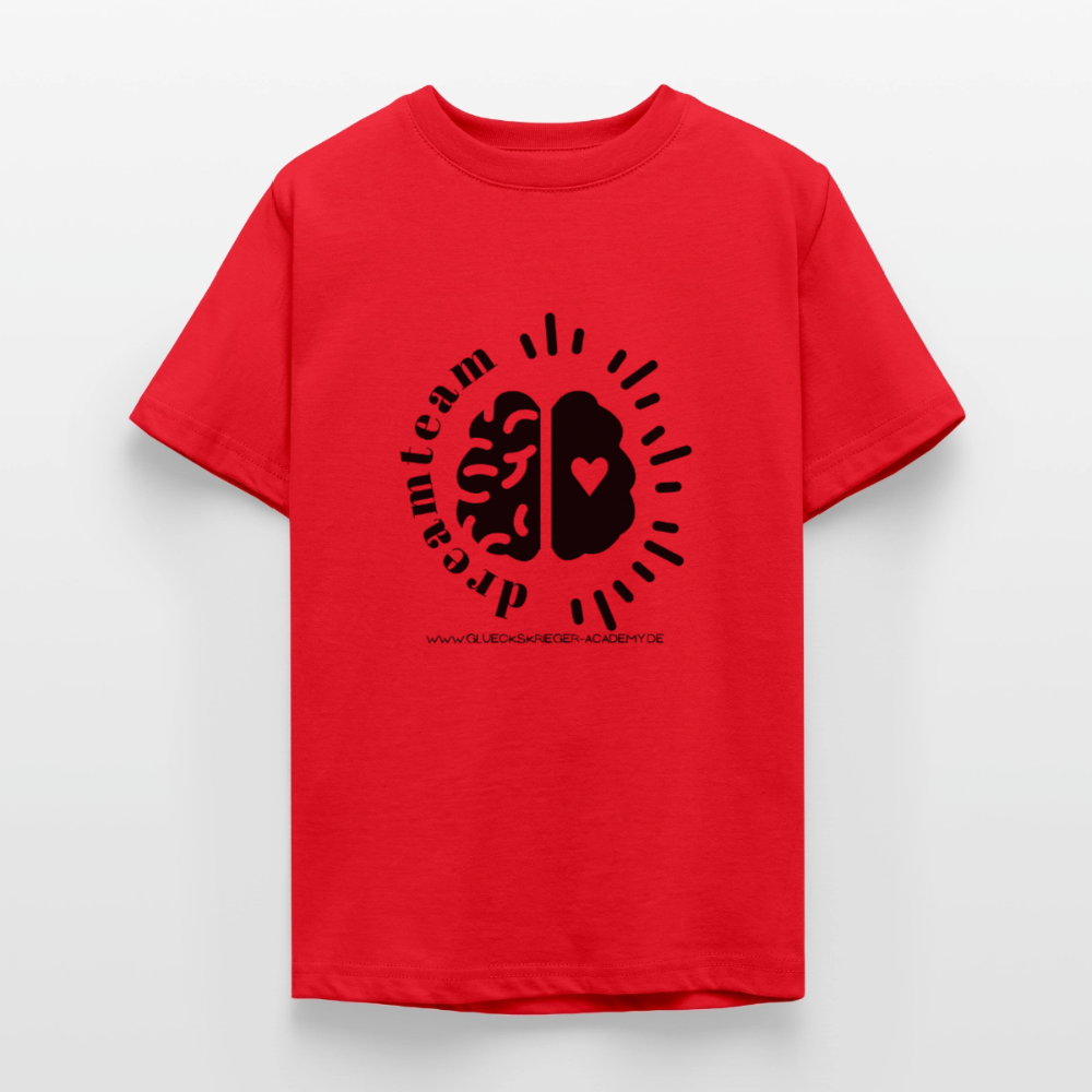 T-Shirt für Teens- dreamteam - red