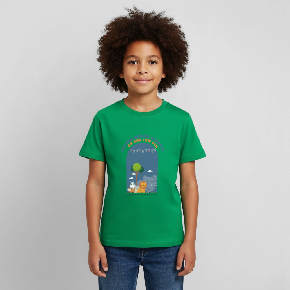 Kinder Shirt - Ich bin... - kelly green
