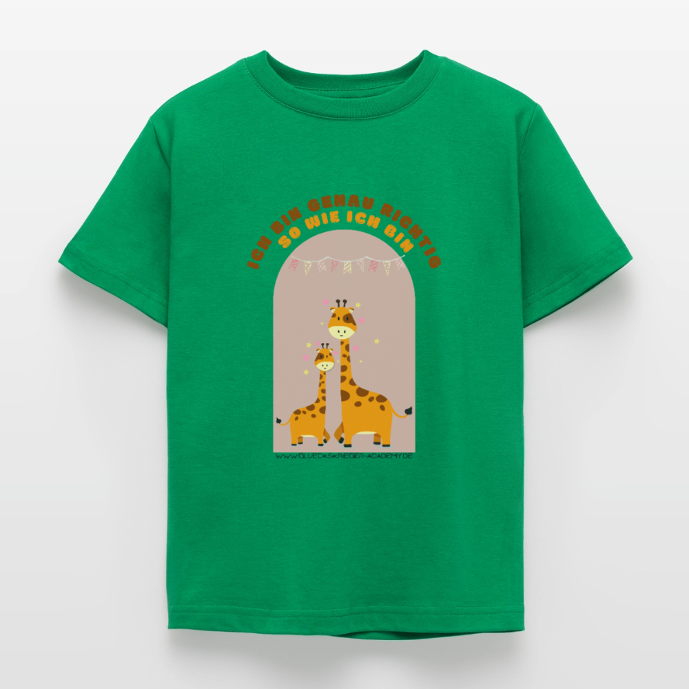 Kinder Shirt - Ich bin... - kelly green