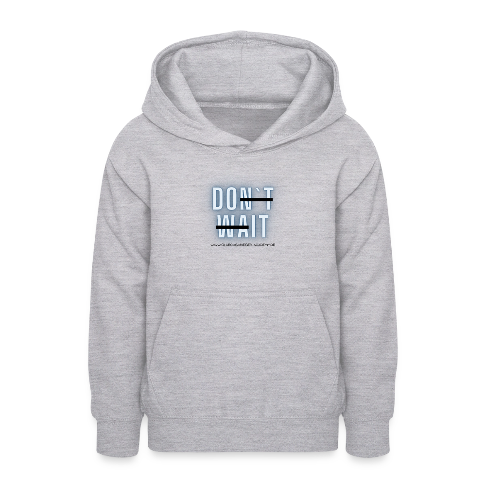 Glückskrieger Hoodie  für Teens– Do it - light heather grey