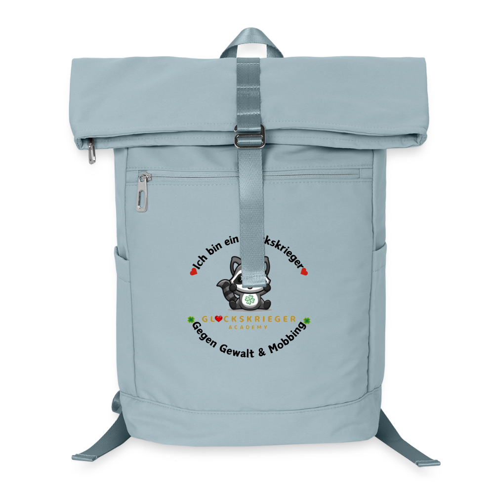 Glückskrieger Premium Rucksack - ice blue